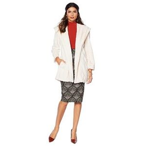 Slinky Brand Faux Fur Coat